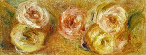 Strödda rosor, c.1915 av Pierre Auguste Renoir