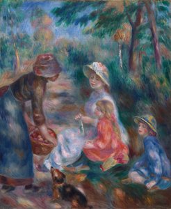 Apple-säljaren av Pierre-Auguste Renoir