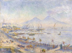 Neapelbukten, 1881 av Pierre Auguste Renoir