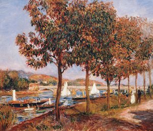 Bron vid Argenteuil av Pierre Auguste Renoir
