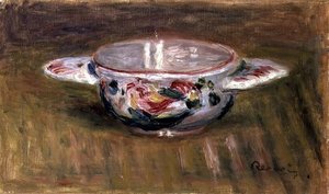 Bägaren (olja på duk) av Pierre Auguste Renoir