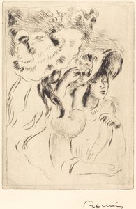Hattnålen Hattnålen, 1894. av Pierre Auguste Renoir