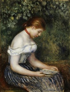 Läsaren av Pierre-Auguste Renoir