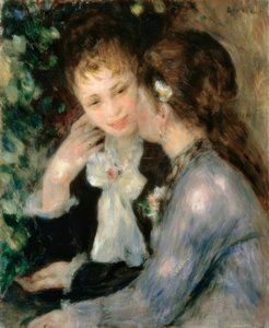 Konfidentiella samtal av Pierre Auguste Renoir