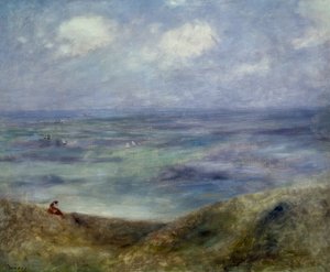 Havsutsikt, Guernsey av Pierre-Auguste Renoir