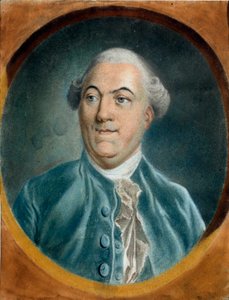 Porträtt av Jacques Necker (1732-1804) Minister Pastellmålning av Pierre Baudemant (1729-1808) Troyes musee des Beaux Arts från 1700-talet av Pierre Baudemant