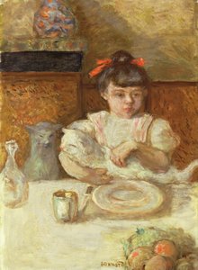 Barn med katter, ca 1906 (olja på duk) av Pierre Bonnard