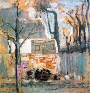 Hörnet av Paris, c1905 av Pierre Bonnard
