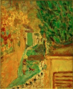 Trappa i Le Cannet (Treppe in Le Cannet) av Pierre Bonnard