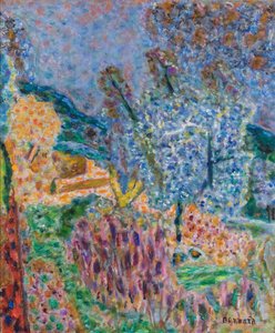 Trädgård, 1945. av Pierre Bonnard