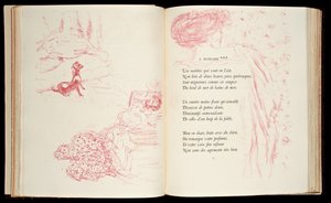 Illustration från "Parallelement" av Paul Verlaine av Pierre Bonnard