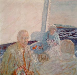 I segelbåten av Pierre Bonnard
