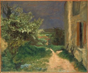 Huset Vernouillet av Pierre Bonnard