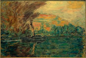 Bogserbåten av Pierre Bonnard
