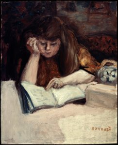 Läslampa av Pierre Bonnard