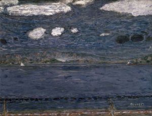 Medelhavet – 1941/44 – 48,3 × 63,2 cm – gouache och penna på papper av Pierre Bonnard