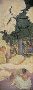 På Medelhavet (triptyk), 1911 av Pierre Bonnard