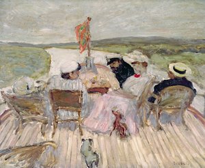 På yachten av Pierre Bonnard