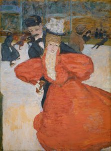 Ice Palace, eller The Skaters av Pierre Bonnard
