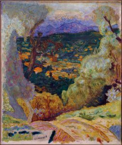 Södra landskapet: Le Cannet av Pierre Bonnard