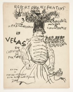 Katalog över Theatre des Pantins av Pierre Bonnard