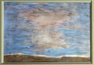 Sky and Sea-målning av Pierre Bonnard (1867-1947) 1900-talets privatsamling av Pierre Bonnard