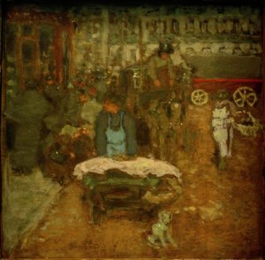 På Boulevarden av Pierre Bonnard