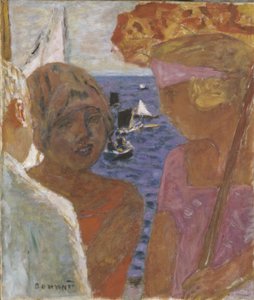 Samtalet i Arcachon av Pierre Bonnard