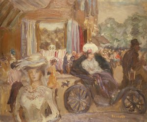 Hackneyvagnen av Pierre Bonnard