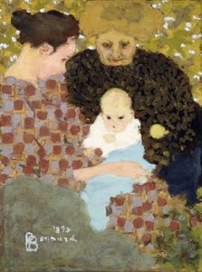De tre åldrarna (moderskap) av Pierre Bonnard