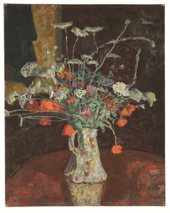 Vilda blommor, paraplyer och vallmo, ca 1912 (olja på duk) av Pierre Bonnard