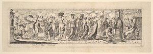 Bacchanal, 1615–42. av Pierre Brebiette