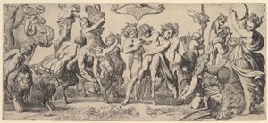 Bacchus triumf, 1600-talet.