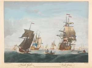 Färsk kuling av Pierre Charles Canot
