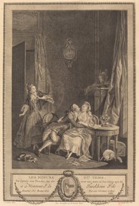 Tidens seder av Pierre Charles Ingouf after Sigmund Freudenberger