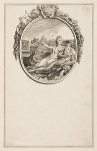 Invigning av ryttarstatyn av Ludvig XV, 1766. av Pierre Chenu