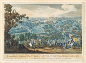 Slaget vid Poltava den 27 juni 1709, efter 1724.