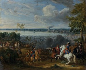 Korsningen av Rhen vid Lobith, 12 juni 1672.