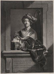Hyacinthe Rigaud (1659-1743) av Pierre Drevet