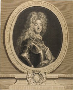Porträtt av Adrien-Maurice, hertig av Noailles