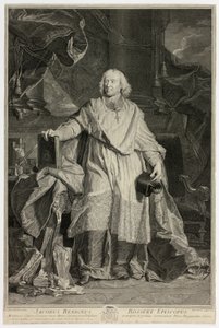 Porträtt av Jacques Bénigne Bossuet, biskop av Meaux