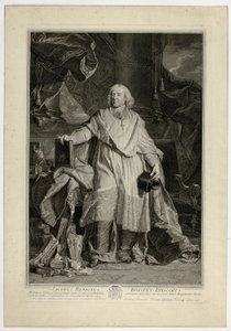 Porträtt av Jacques Bénigne Bossuet, biskop av Meaux
