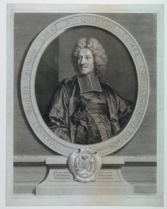 Porträtt av Jean Paul Bignon, abbot av St. Quentin