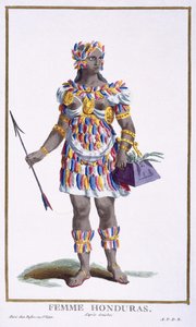 En kvinna från Honduras, 1780