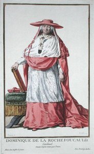 Kardinal Dominique de la Rochefoucauld (1712-1800) från 