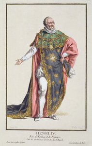 Henri IV (1553-1610) Kung av Frankrike, från 