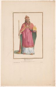 Porträtt av kejsar Sigismund med Scepter och Globe Sigismond (titel på objekt) av Pierre Duflos