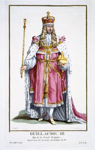 Vilhelm III (1650-1702) av Orange, 1780 av Pierre Duflos
