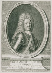 Franske generalen Louis Joseph Duc de Vendôme av Pierre Dupin