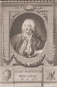 Jean Baptiste Rousseau av Pierre Dupin